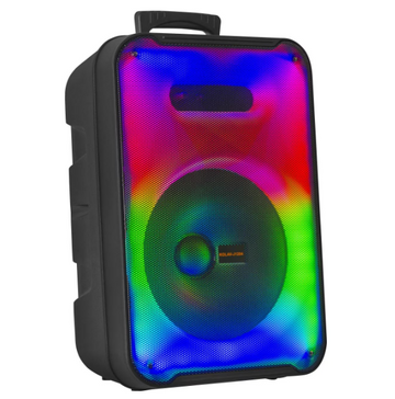Boxă Portabilă Bluetooth Kolav J1204 cu Radio FM, USB, Telecomandă, Microfon și Joc de Lumină RGB – Ideală pentru Petreceri și Evenimente