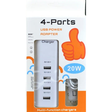 Incarcator Auto - 4xUSB 20W - Frize