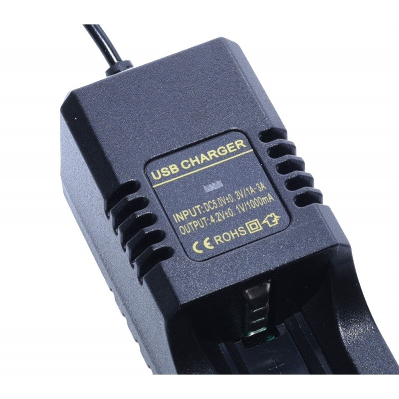 Incarcator de Acumulatori LI-ion 1 x 3,7V cu USB - Frize