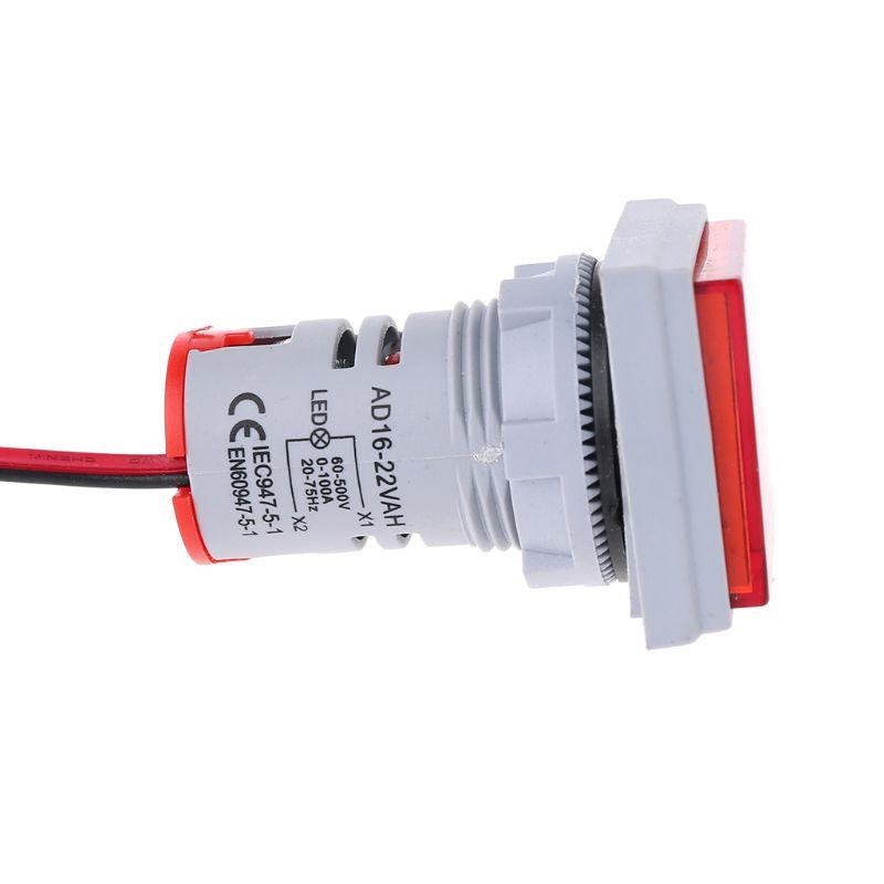 Indicator Digital 3 in 1 Rosu AC ,Voltmetru, Ampermetru, Frecventa - Frize