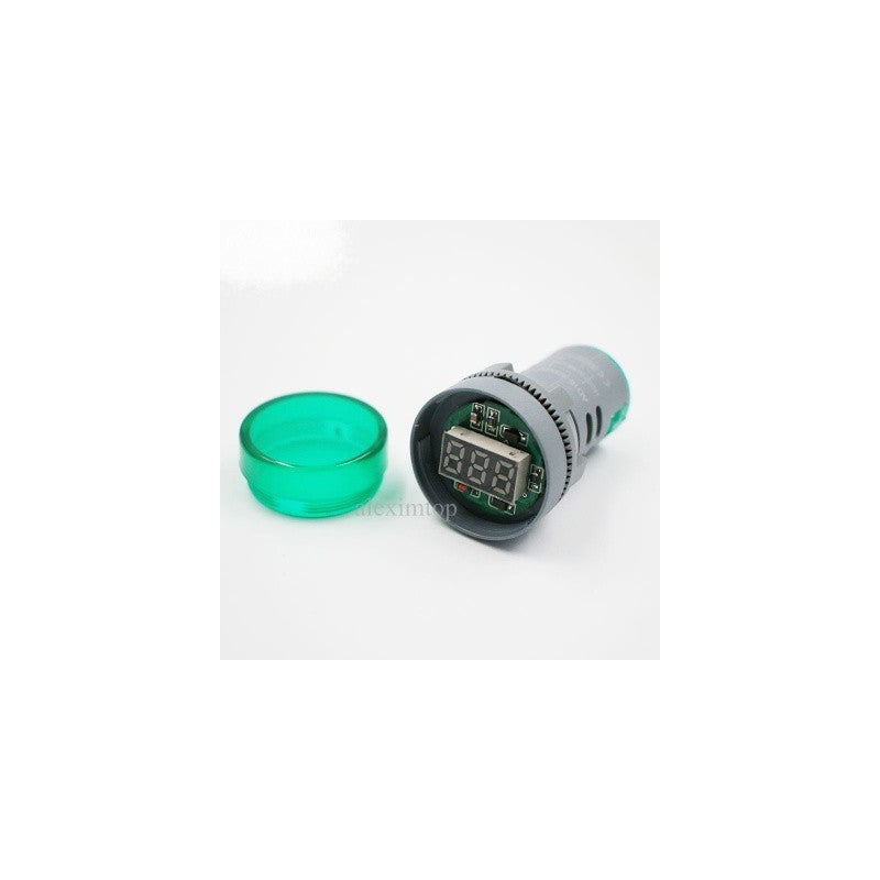 Voltmetru Digital Verde  250V/AC 20-500V - Frize