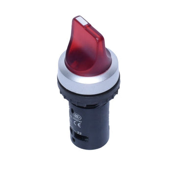Intrerupator cu Maneta 22mm Rosu EB2-10D - Frize