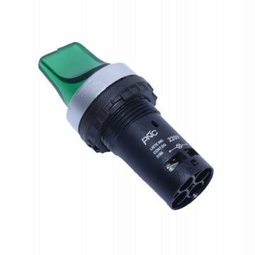 Intrerupator cu Maneta 22mm Verde EB2-10D - Frize
