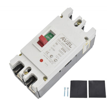 Intrerupător de Circuit Solar MCCB 2P 250A 1000V DC – Protecție Electrică pentru Sisteme Fotovoltaice