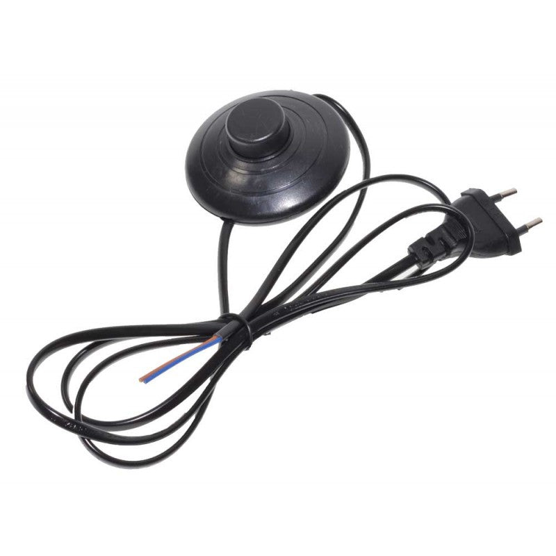 Intrerupator de Picior cu Cablu Negru 1,5m - Frize
