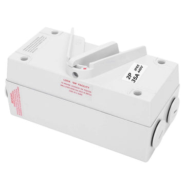 Intrerupător Izolator Waterproof 2P - 35A / 440V