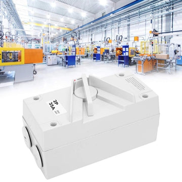 Întreupător Izolator Waterproof 2P 35A 440V – Comutator Electric Rezistent la Apă pentru Instalatii Electrice Exterioare