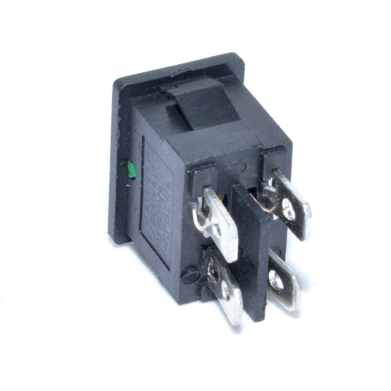 Intrerupator Mic IRS 220V Led Verde 4P, 21x15mm - Frize