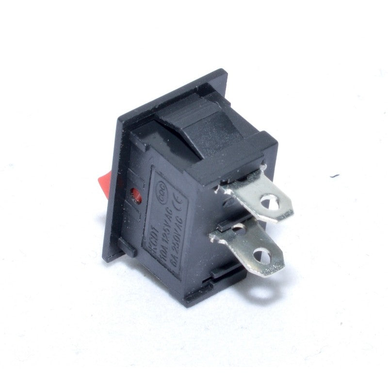 Intrerupator Mic IRS 220V ON/OFF Rosu, 21x15mm - Frize