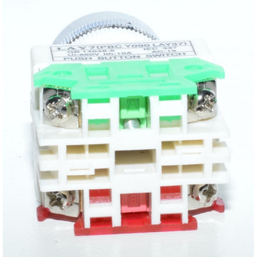 Intrerupator Push Motor LAY-7 Verde - Frize