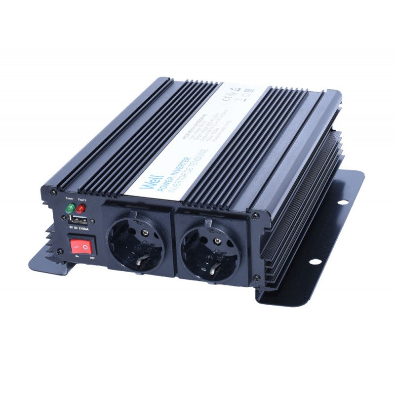 Invertor Auto 1000W, 12V-220V + USB - Frize