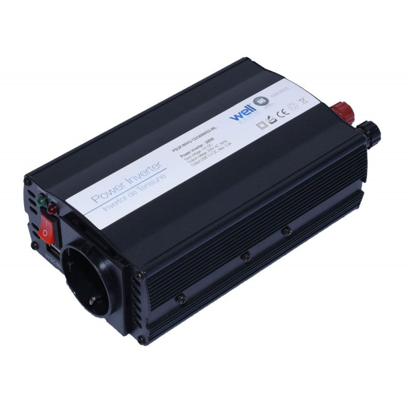 Invertor Auto 300W, 12V-220V + USB - Frize