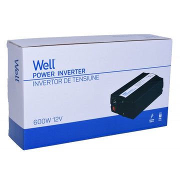 Invertor Auto 600W, 12V-220V + USB - Frize
