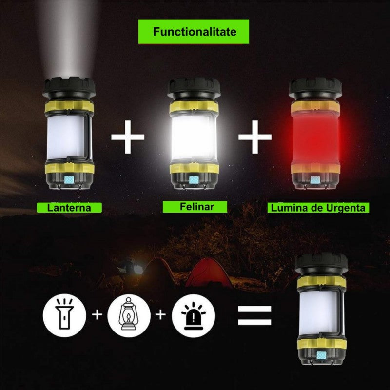 Lampa Multifunctionala cu Led T6-100W - Frize
