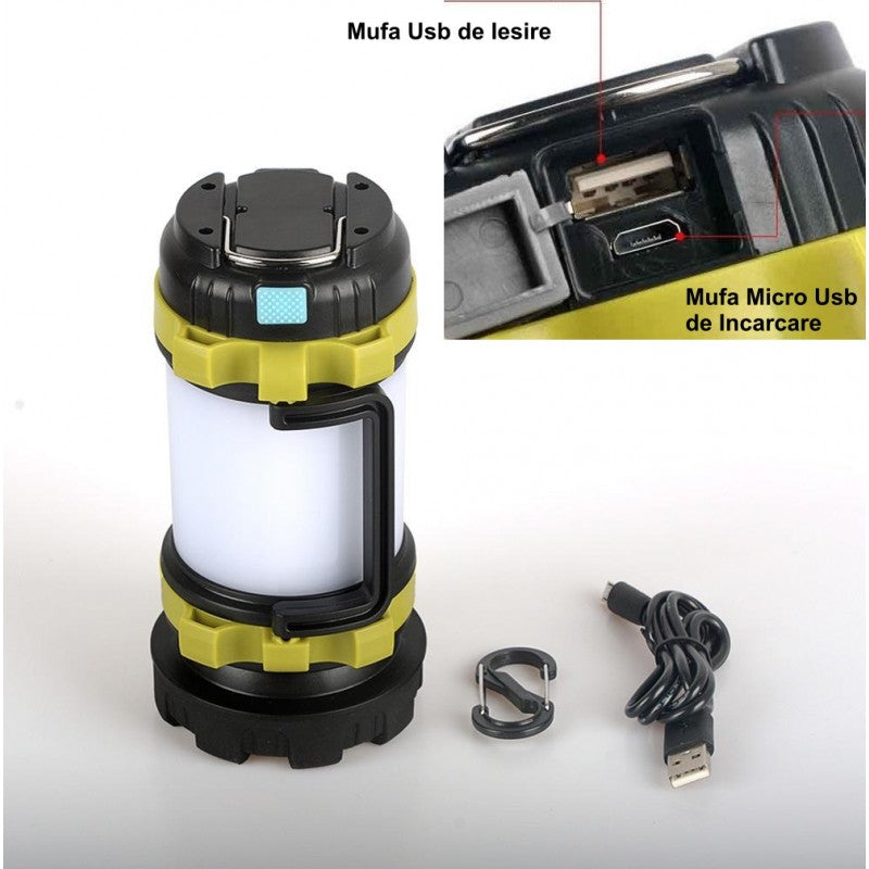 Lampa Multifunctionala cu Led T6-100W - Frize
