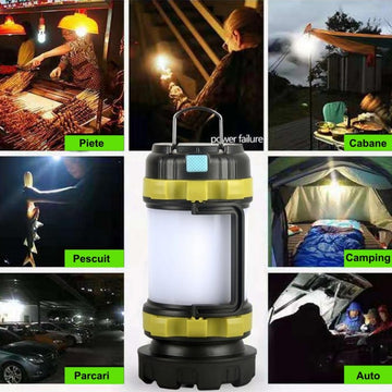 Lampa Multifunctionala cu Led T6-100W - Frize