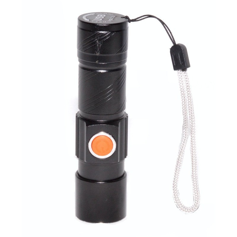 Lanterna 1 Led XPG- R5 Ultra cu USB + Acumulator - Frize