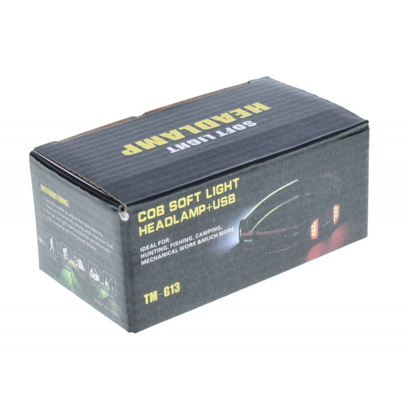 Lanterna de Cap cu Led-Cob Flexibil G13 - Frize