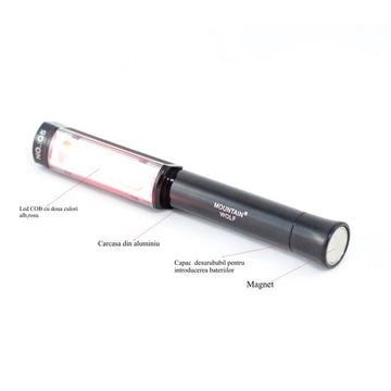 Lanterna de lucru cu magnet WOLF Q5-COB led 5W - Frize