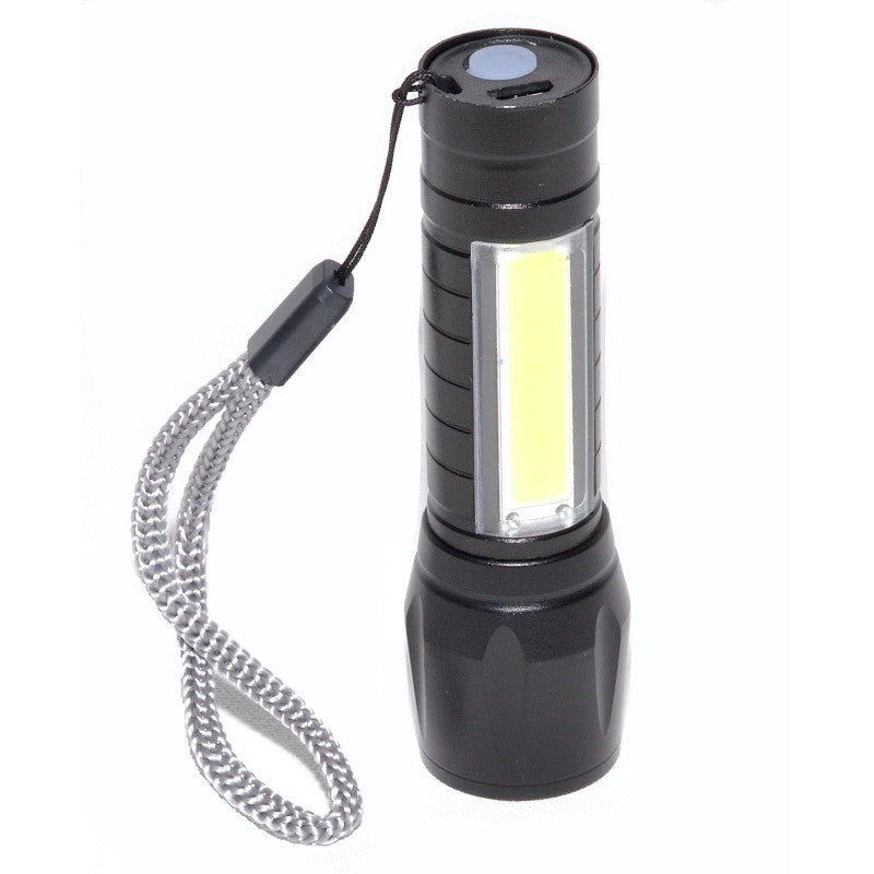 Lanterna de Mana 1 Led 5W XPE + COB Led si Acumulator - Frize