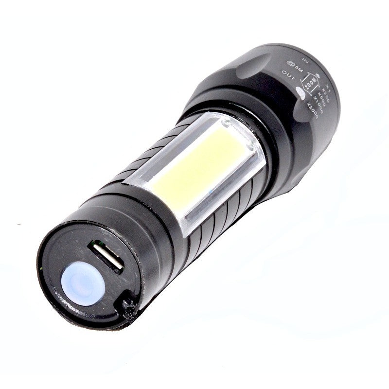 Lanterna de Mana 1 Led 5W XPE + COB Led si Acumulator - Frize