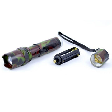 Lanterna de Mana cu Led si Zoom,3xR3 AAA/3,7V (Camuflaj) - Frize