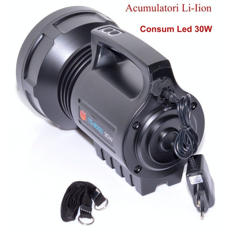 Lanterna Led Profesionala HIGH POWER 30W, TD-8000 - Frize
