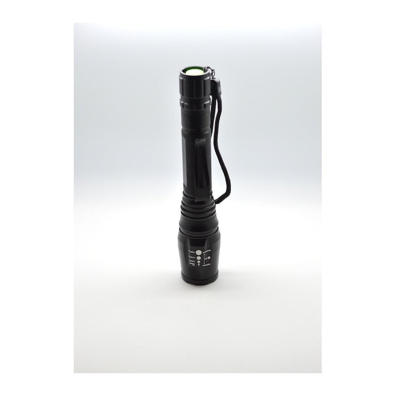 Lanterna Metalica cu Acumulator Lumina Verde ,CREE XM-LT6 - Frize