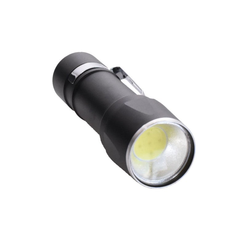 Lanterna Neagra cu Led Cob 3xR3 AAA - Frize