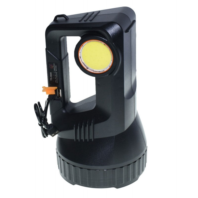 Lanterna TD-3600 cu Led 500W + Cob - Frize