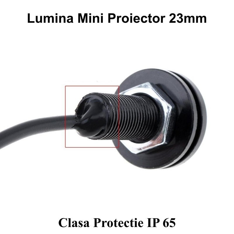 Led Auto 23mm / 12V - 9W / ALB, 2 Buc/Set - Frize
