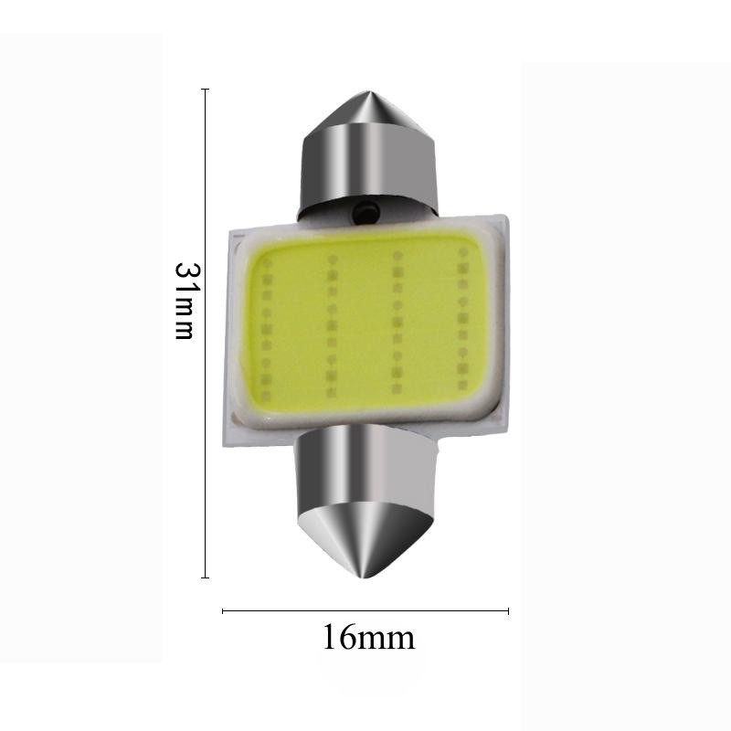 Led Auto 31mm Cob, Lumina Alba , 2buc/set - Frize