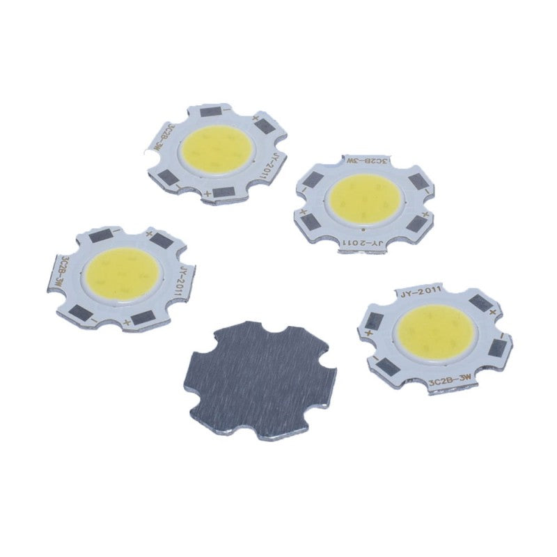 Led Cob 11mm, Putere 3W Alb-Rece - Frize