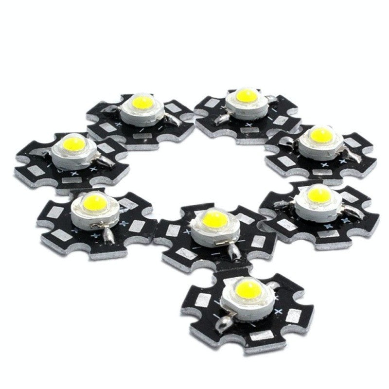 Led SMD 3W cu Radiator, Lumina Alb-Rece 6500K - Frize