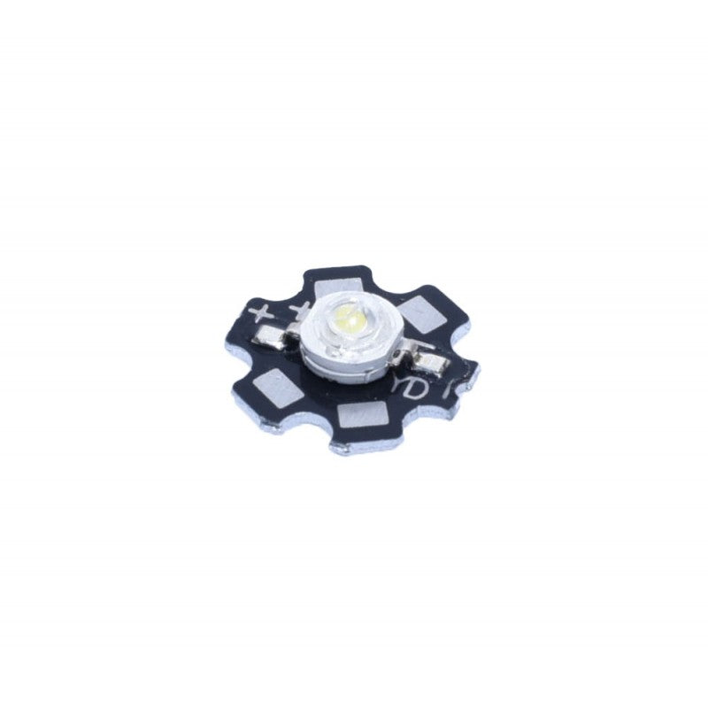 Led SMD 3W cu Radiator, Lumina Roșie - Frize