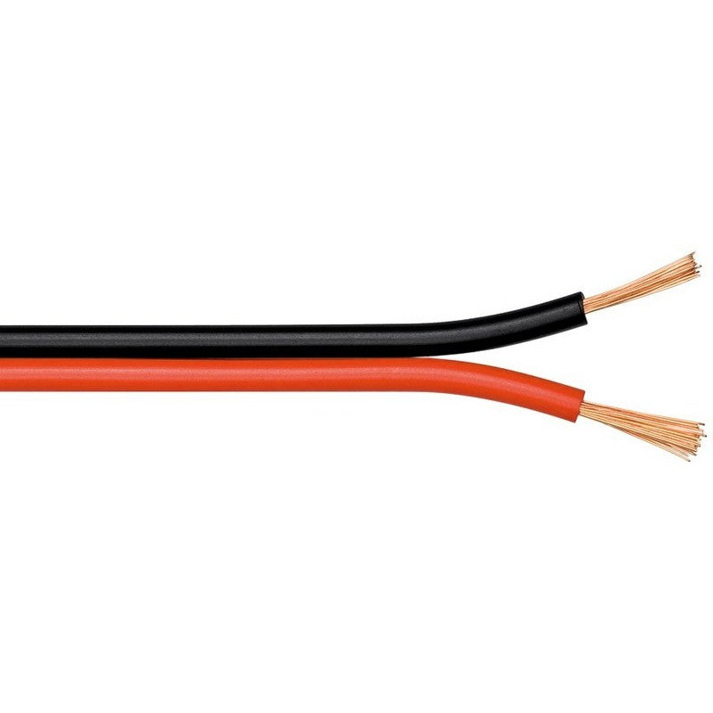 LSP-110/BR Cablu Difuzor Bifilar rosu-negru 2 x 0,35 100m/rol - Frize