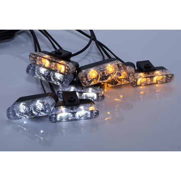 Lumina Auto Stroboscop Alb-Galben, 12V-30W - Frize