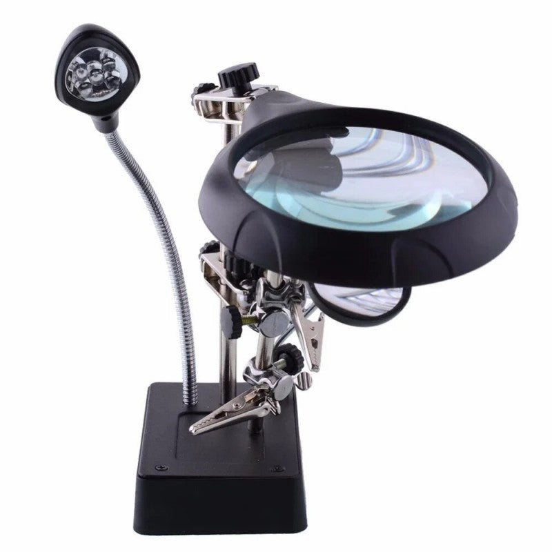 Lupa cu clesti si lumina MG16129-C - Frize