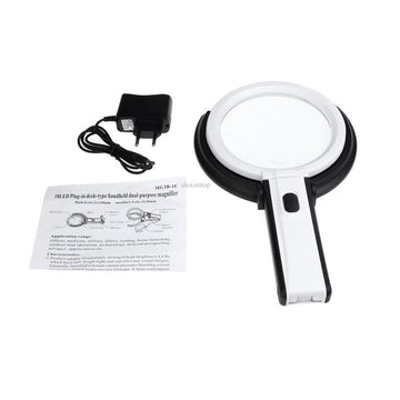 Lupa cu suport si lumina, MG3B-1C - Frize