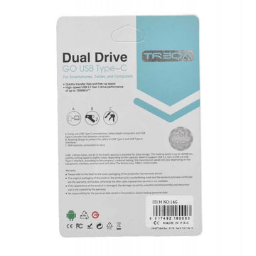 Memory Stick Dual USB 3.1 и Type C - 16GB
