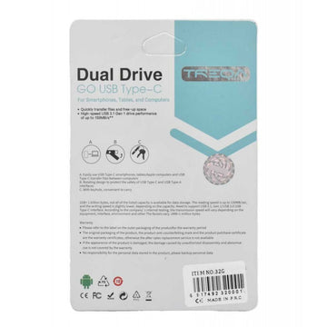Memory Stick Dual USB 3.1 и Type C - 32GB