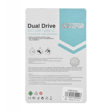 Memory Stick Dual USB 3.1 и Type C - 8GB