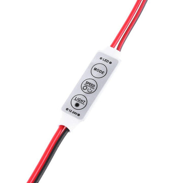 Mini Controler Led  Monocolor cu Fire, 5-24V - Frize