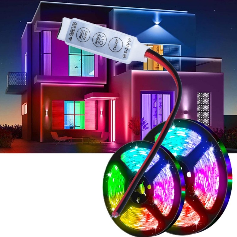Mini Controler Led RGB cu Fire - Frize