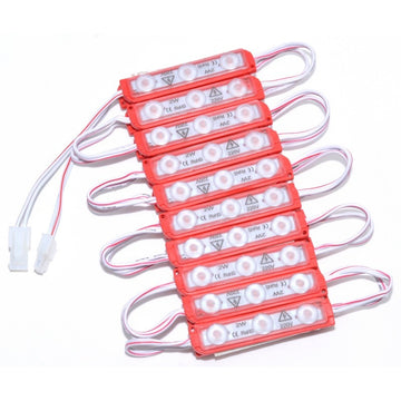 Modul Grup Rosu 3 LED x 2W, 20buc/set. 220V - Frize