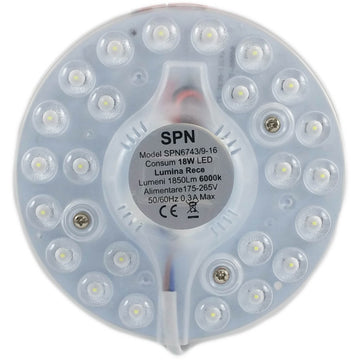 Modul Led pt Aplica Fi128, 18W=160W, 6000K, lumina rece