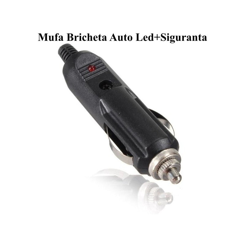 Mufa Bricheta Auto Tata cu Led si Siguranta - Frize