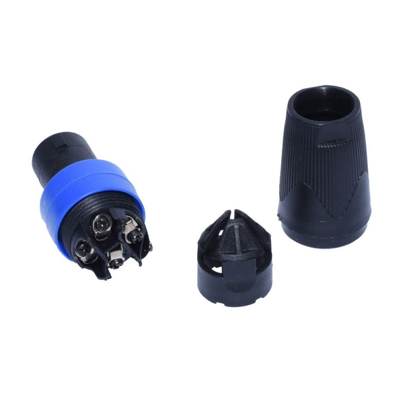 Mufa Difuzor Speakon Tata, NL4FC, Albastra - Frize