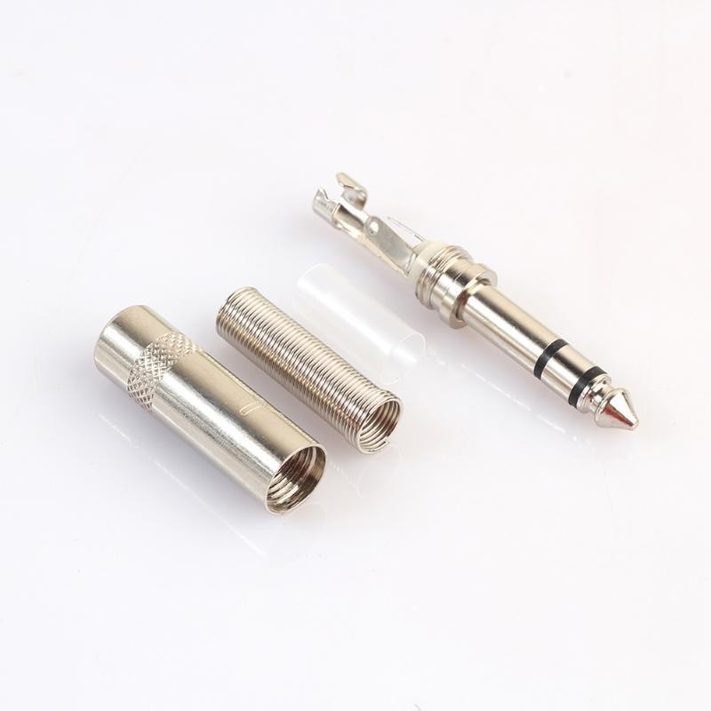 Mufa Jack 6,3 Tata Stereo Metal cu Arc - Frize