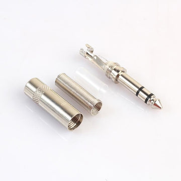Mufa Jack 6,3 Tata Stereo Metal cu Arc - Frize